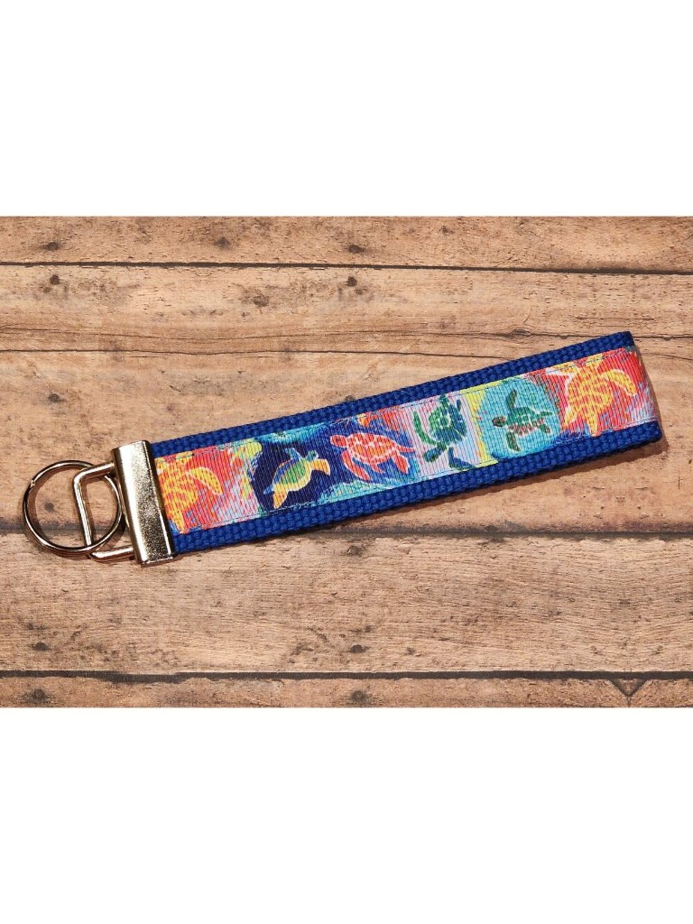 Turtle Wristlet Keyfob / Keychain